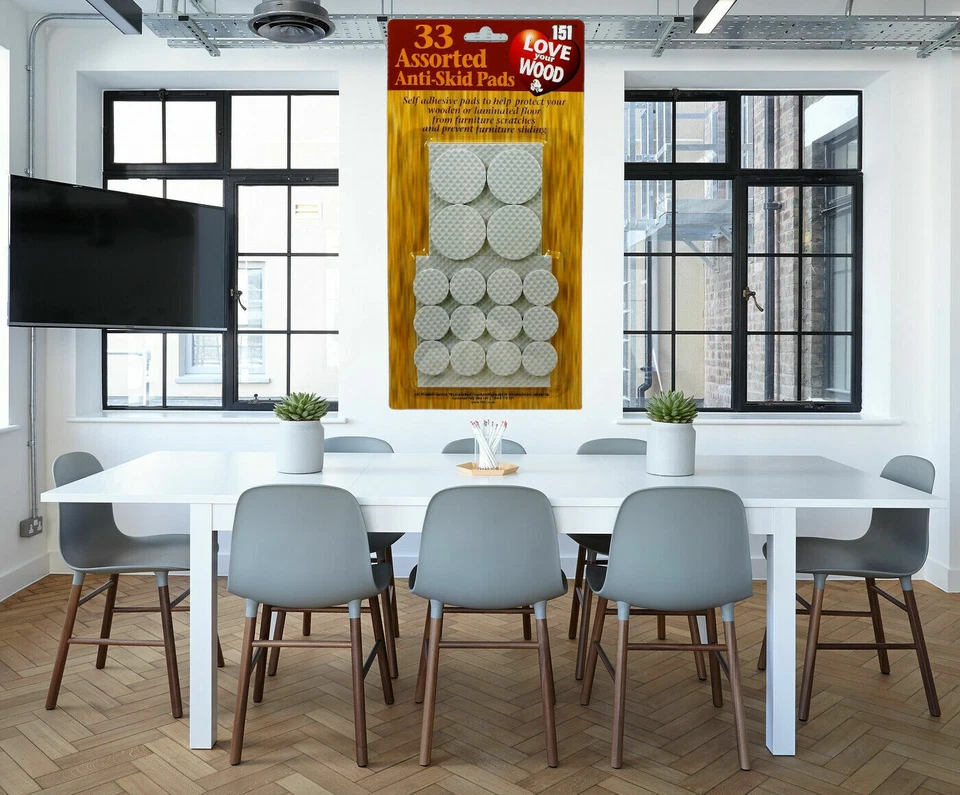 Anti Dérapage Patins Adhésif Meuble Rayure Protecteur Bois Sol Anti Dérapant - Photo 3/4