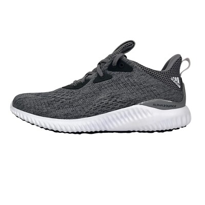 adidas Mens Alphabounce 1 Triple Grey White Running Training Shoes GV8826 Size 8