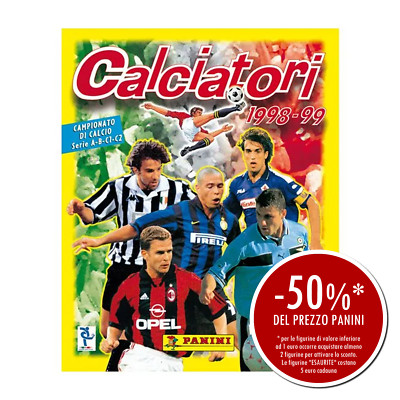 Panini Footballers 1998-1999 Mancolista Figures (Go In & Choose)