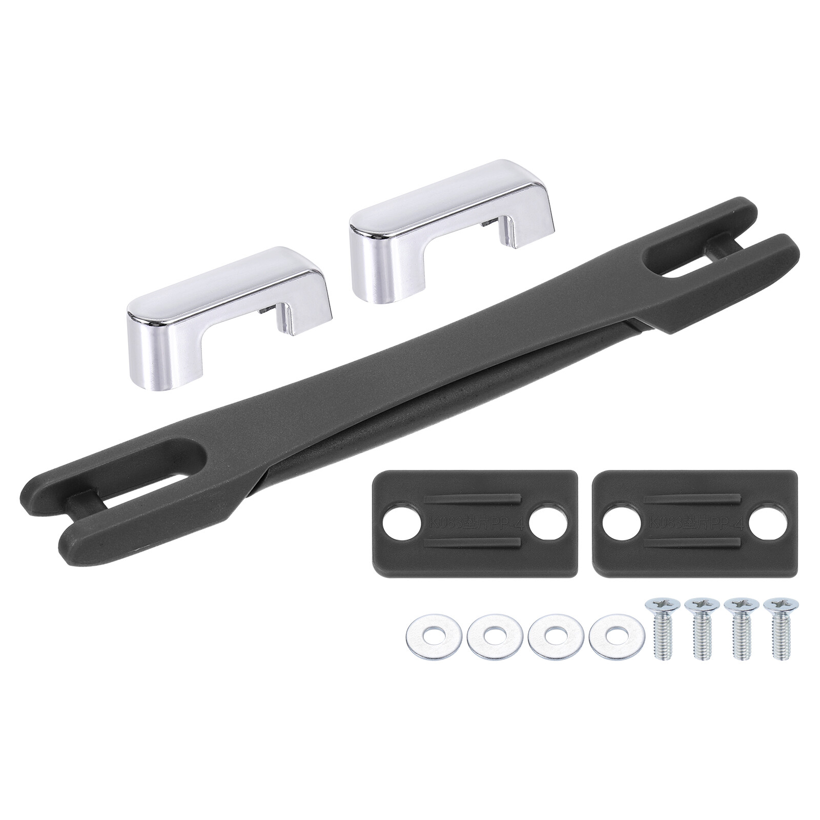 Replacement Black Suitcase Handle 8.86x0.98 Inches Luggage Grip