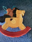 1990 Calliope Ornament Bear On Rocking Horse  — photo 5