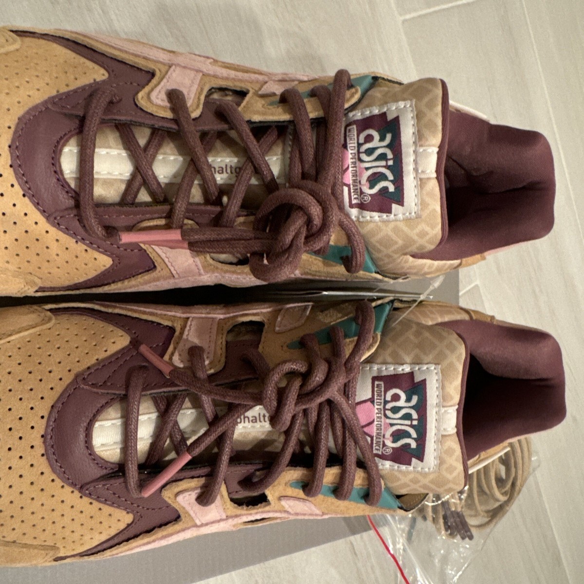 Asics X Asphaltgold Gel-DS TRAINER OG EVENING SAND / HOT PINK‎ H7LNK-1720 US 11 Asics X Asphaltgold Gel-DS TRAINER OG EVENING SAND / HOT  main image 3