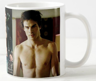 Ian Somerhalder - Kaffeebecher - Teetasse - Show - Vampire Diaries Damon Salvatore
