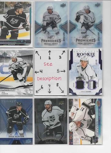 Los Angeles Kings SERIAL #'d Rookies Autos Jerseys KOPITAR DOUGHTY GRETZKY QUICK - Picture 8 of 99