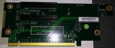 IBM X3650 M2 69Y2328 PCIe 2X8 RISER-KARTE - KOSTENLOSER VERSAND!