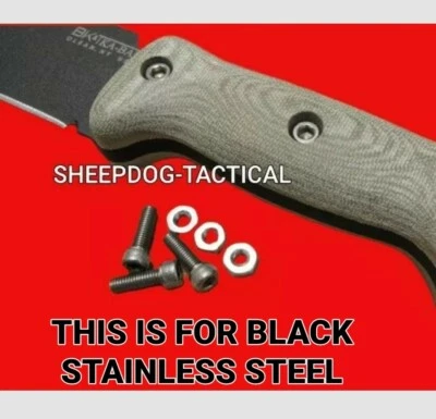 BECKER BK10 BLACK Stainless Steel Grip Screws Set Upgrade USA