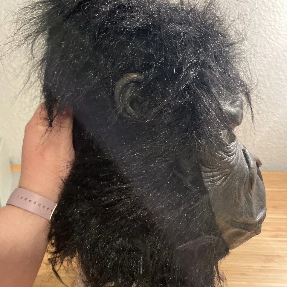 Adult latex Gorilla Mask Forum Masks Brand New Halloween Mask - Изображение 4 из 4