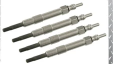 Febi Ignition Heater Glow Plug fits Alfa Romeo Fiat Opel Suzuki Vauxhall x4