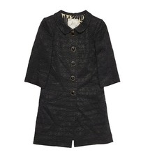 Milly 90s Vintage Black Button Casual Jacket Uk Women's Size 6