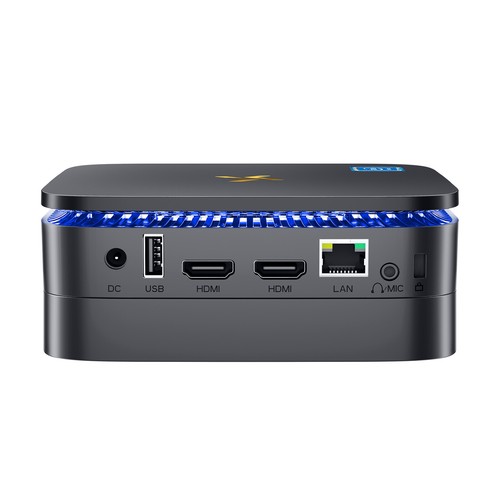 Huidun H30 Mini PC Intel N150 16GB DDR4 512GB/Max 2TB Win 11 pro Fino a 3.6GHz - Afbeelding 3 van 14
