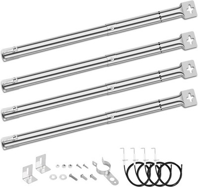 Ersatzbrenner Set für Tepro, Taino, Barbecook Grills - 4 Stück