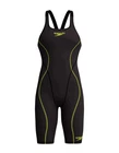 Speedo Fastskin HyperSpark Solid Open Back Kneeskin - Black