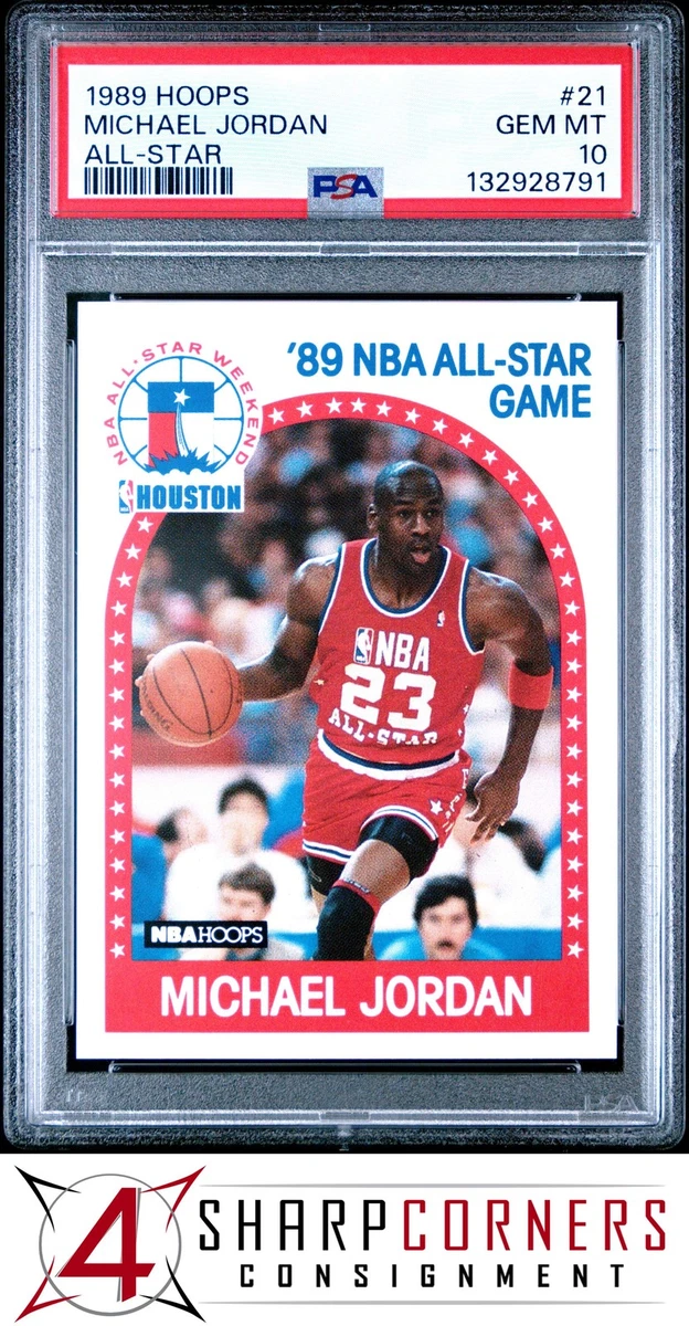 [お盆セール] 1989 Hoops マイケル ジョーダン カード！ Michael Jordan Basketball Grade 10 1989-90 Season Sports Trading