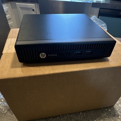 Hp Prodesk 400 G1 Desktop Mini 2.0GHz 12GB 0.0 500GB SSD   - Excellent