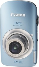 Canon IXY DIGITAL 510 IS Blue Digital Camera 12.1MP 10x Zoom Tested Japan Used