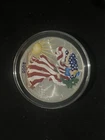 U.S. Mint American Eagle 2000 1 oz .999 Silver Colorized Coin