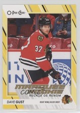 2023-24 O-Pee-Chee Marquee Rookie Yellow Border David Gust Dave Gust #545 2o7