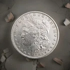 1880 O Morgan Silver Dollar $1 90% Silver Coin