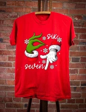 Six Seven Christmas Shirt, Greench Six Seven Shirt, Funny 6 7 Meme Shirt S-5XL