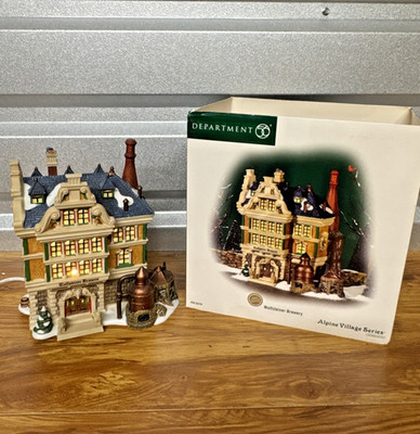 Dept 56 Alpine Village Wolfsteiner Brewery 56.56239 MINT In Original Box