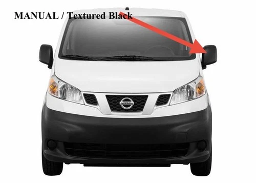 LEFT DRIVER SIDE DOOR MIRROR *MANUAL OEM 2017 - 2020 NISSAN NV200