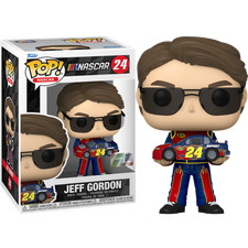 Nascar Jeff Gordon holding Mini Car Pop! Vinyl  [FUN70996]