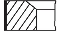 Mahle 681 RS 00111 0N0 Kolbenringsatz FüR Hyundai KIA