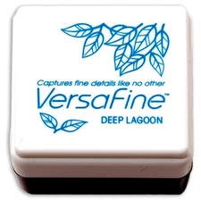 VersaFine Pigment Mini Ink Pad-Deep Lagoon - VFS-19
