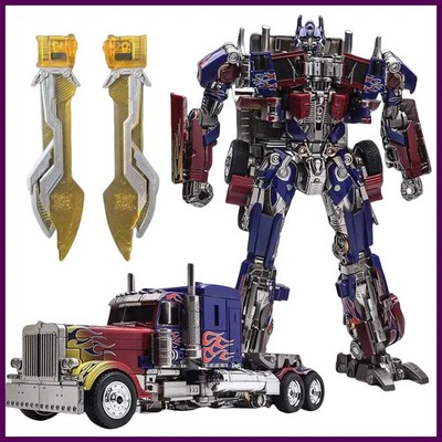 30CM Transformation Robot Toys Commander Optimus Alloy Robot Jetfire Autobots