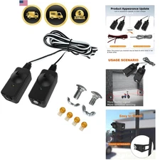 Garage Door Safety Sensor Kit Compatible with Chamberlain Craftsman Liftmaste...