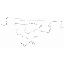 Classic Tube Brake Line Kit Complete Original Steel Power Disc 1970 Mustang