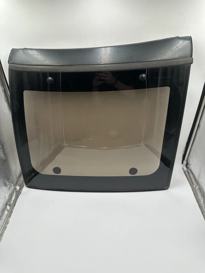 Nissan 300ZX 1990 lado del pasajero techo en T vidrio OEM negro montaje completo Foto 2 de 4