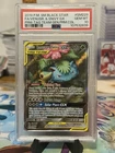 2019 Pokemon SM Black Star Promo #SM229 Full Art Venusaur And Snivy GX PSA 10