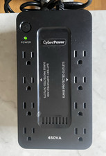 CyberPower SE450G1 450VA 260W 8-Outlet UPS Battery Backup - NEEDS NEW BATTERY