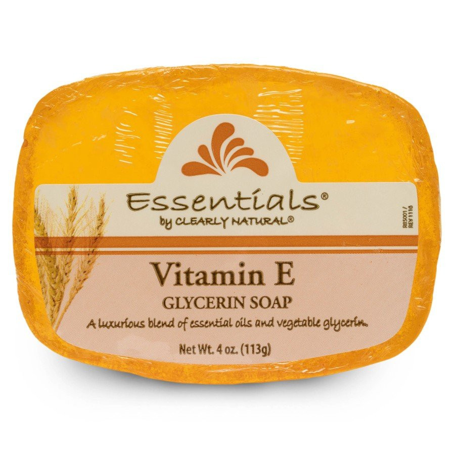 Clearly Natural Soap (глицерин)-витамин Е 4 унции твердого мыла