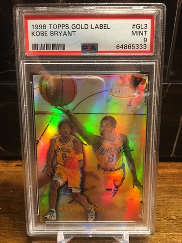 Kobe Bryant #GL3 1998 Topps Gold Label card