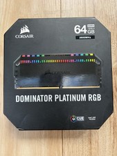 Image of Corsair Dominator Platinum RGB 64GB 3600MHz DDR4 C16 16GBx4