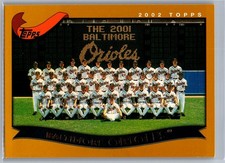 2002 Topps #644 Baltimore Orioles Base Team Photo