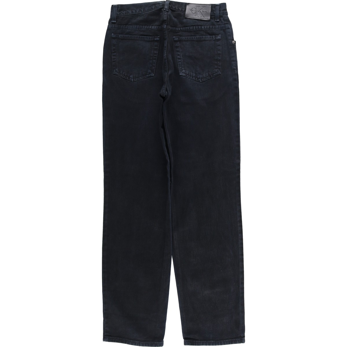 Vintage 90'S-00'S Calvin Klein Jeans Men's Black Straight Denim Pants Size W30 thumbnail 2
