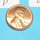1950 P    LINCOLN WHEAT CENT   CHOICE RED UNCIRCULATED  #5