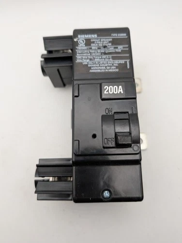 SIEMENS MBK200A, 200A Riser Main Breaker 2 poles 120/240V AC Type EQ8695 