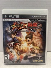 Street Fighter X Tekken - Sony PlayStation 3 - Complete - Near Mint Condition