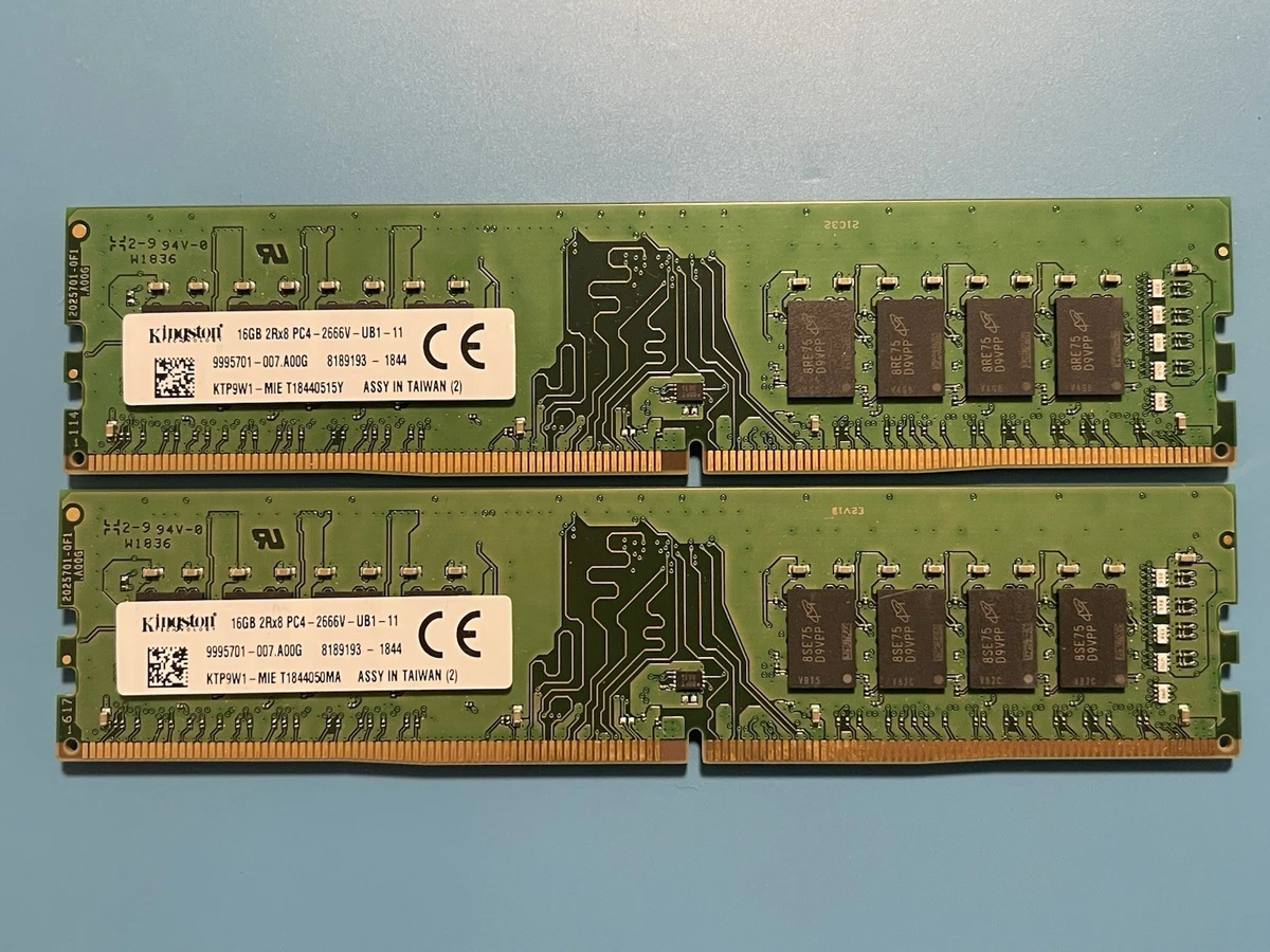 Kingston DDR4 SDRAM 32 GB Total Capacity Memory (RAM) for sale | eBay