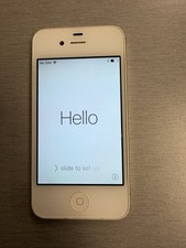 Apple iPhone 4 - White  For parts  Not working