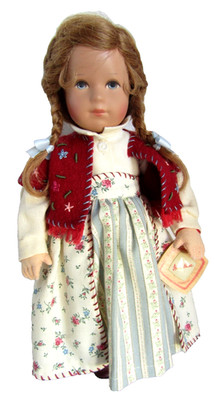 2005 Kathe Kruse Doll TABEA 11'' Girl,Hard to Find MIB