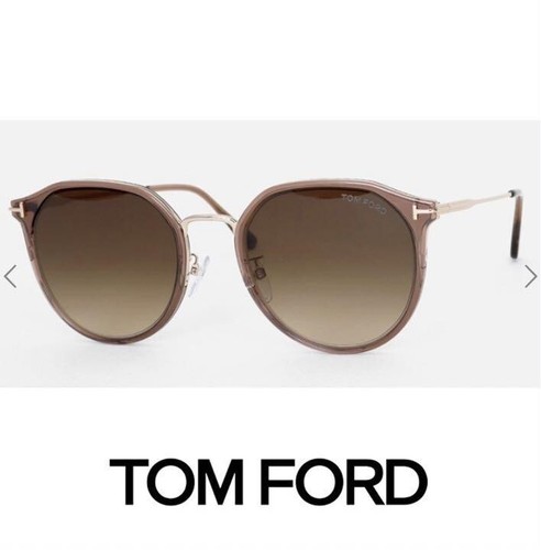 Tom Ford TF897-K Sunglasses Gold Crown Plastic & Titanium Used