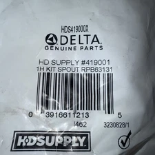 Delta HD SUPPLY  # 419000X   Single Handle Faucet Chrome (RPB63131) 