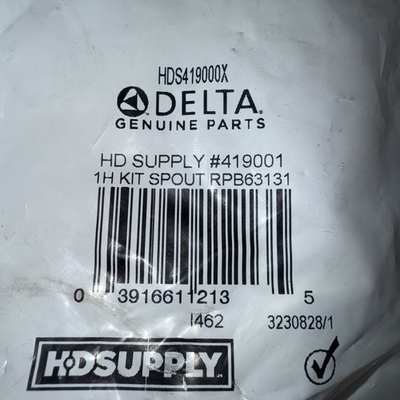#ad #ad Delta HD SUPPLY # 419000X Single Handle Faucet Chrome RPB63131 $12.00
