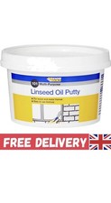 Natural Multi-Purpose Linseed Oil Putty - Ideal for Crafts & Home Repairs - 500g