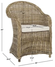 Safavieh ZANE CLUB CHAIR, Reduced Price 2172772008 SEA7006A